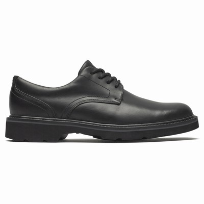 Sapatos Oxfords Rockport Charlee Waterproof Plain Toe Homem Pretas PT-50473